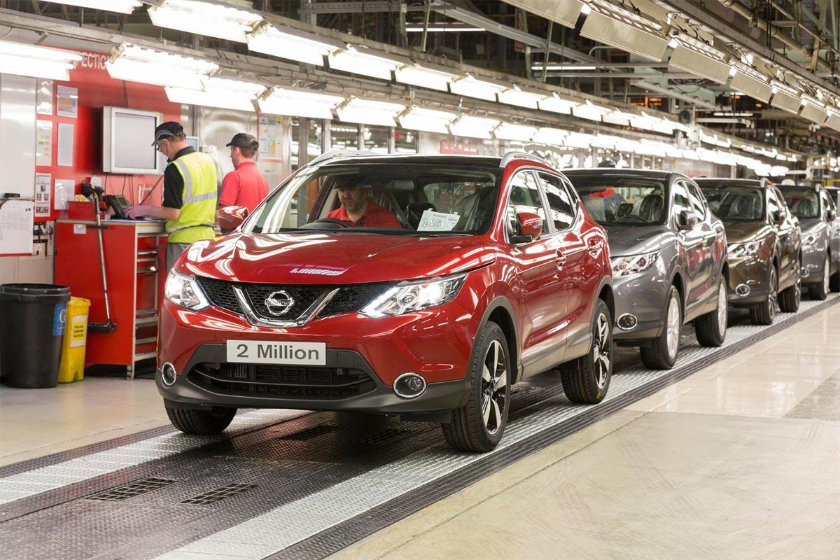 CMH nissan blog - Two Millionth Nissan Qashqai Rolls Off The Line
